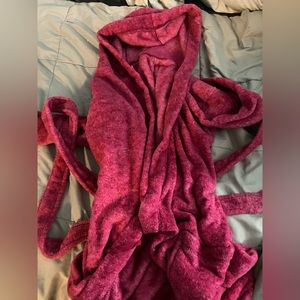 Ulta size s hot pink robe